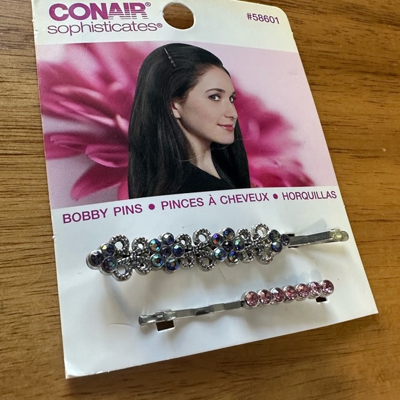 Vintage conair sophisticates bobby pins 2 pack - Picture 2 of 4